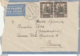 Delcampe - LETTERA 1941 2X50 LIBIA COLONIE ITALIANE (V_4092 - Libye