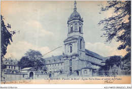 Delcampe - ACDP4-35-0348 - RENNES - Faculté De Droit - Eglise Notre-dame Et Entrée Du Thabor - Rennes