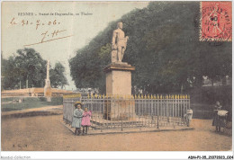Delcampe - ADNP1-35-0013 - RENNES - Statue De Duguesclin Au Thabor - Rennes