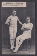 Delcampe - Vintage Postcard GERMANY, Delisong's Brothers Hand Equilibrists - Leichtathletik