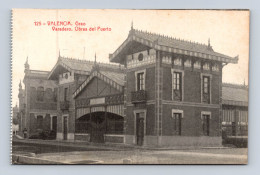 Delcampe - VALENCIA, Grao - Varadero, Obras Del Porto - Fototipia Thas 7773 - Valencia