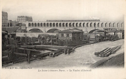 Delcampe - Paris IV : La Seine à Travers Paris : Viaduc D'Auteuil  ///  Ref.  Mai 26 /  N° 39.201 - Paris (16)