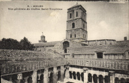 Delcampe - CPA Arles Vue Generale Du Cloitre Saint Trophime - Arles