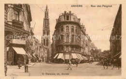 Delcampe - Anvers Antwerpen Rue Des Peignes - Antwerpen