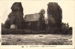 Delcampe - CPA Honfleur Eglise De Criqueboeuf - Honfleur
