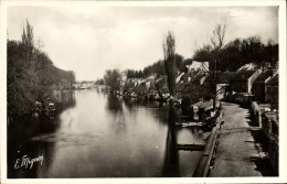 Delcampe - CPA Nemours Quai De Fromonville - Nemours