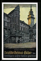 Delcampe - Künstler-AK Torgau, Schloss Hartenfels - Torgau