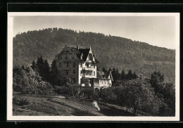 Delcampe - AK Baden-Baden, Hotel Und Cafe Gretel - Baden-Baden