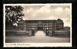Delcampe - AK Delmenhorst I. Oldenbg., Städtisches Krankenhaus Bei Schönwetter - Delmenhorst