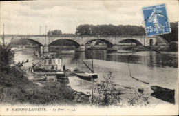 Delcampe - CPA Maisons Laffitte Le Pont - Maisons-Laffitte