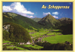 Delcampe - AU-SCHOPPERNAU, BREGENZ, VORARLBERG, UNTSCHENSPITZE, CHURCH, MOUNTAIN, TOWER, POSTCARD, AUSTRIA - Bregenz