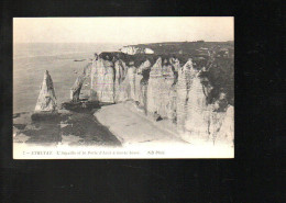 Delcampe - Cpa étretat L'aiguille Et La Porte D'aval - Etretat
