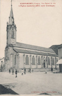 Delcampe - 88 // CORNIMONT   L'église Moderne Style Gothique - Cornimont