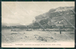 Delcampe - Imperia Ventimiglia Treno Cartolina KV6115 - Imperia