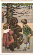 Delcampe - GRUSS AUS BERN - OURS ET ENFANTS - - Bern