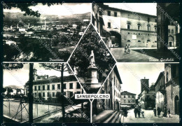 Delcampe - Arezzo San Sepolcro Collegio Piazza Garibaldi Foto FG Cartolina JK0154 - Arezzo