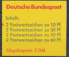 Delcampe - Deutschland (BRD), Michel Nr. MH 23 D MZ, Postfrisch - Sonstige & Ohne Zuordnung