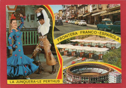 Delcampe - Frontera FRANCO - ESPANOLA - La Junquera LE PERTHUS -CPM Année 1973  Edit CARRERA - Zoll