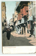 Delcampe - Egypte - LE CAIRE - Rue Du Quartier Arabe - Kairo