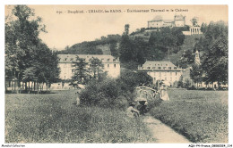 Delcampe - AQXP4-0281-38 - URIAGE-LES-BAINS - Dauphiné - Etablissement Thermal Et Le Chateau - Uriage