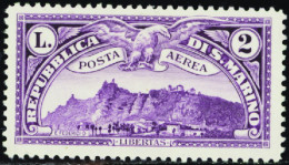 Delcampe - * POSTE AERIENNE N°1/10 Vues De Saint Marin 10 Valeurs Neuf * TB - Sonstige & Ohne Zuordnung