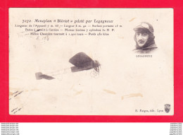 Delcampe - Aviation-522Ph97 Monoplan Blériot, Piloté Par Legagneux, Cpa - Flieger