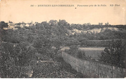 Delcampe - MONTIGNY LES CORMEILLES - Panorama Pris De La Folie - état - Montigny Les Cormeilles
