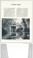 Delcampe - Architecture Plan / Photo Du Moulin D' Andé Sur Un Bras De La Seine  ( Avec La Grange En Face ) Après Restauration - Architektur