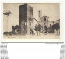 Delcampe - Carte De Grasse  L' église La Tour - Grasse