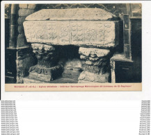 Delcampe - Carte De Moissac  éblise Abbatiale Intérieur Sarcophage Mérovingien  ( Recto Verso ) - Moissac