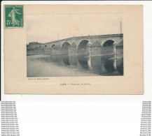 Delcampe - Carte De GIEN  Pont Sur La Loire  ( Recto Verso ) - Gien
