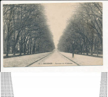 Delcampe - Carte De Meudon Avenue Du Château  ( Recto Verso ) - Meudon