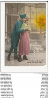 Delcampe - Carte Fantaisie Militaire  Charme Amour  ( Recto Verso ) - Heimat