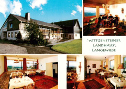 Delcampe - Langewiese Winterberg Hotel Pension Wittgensteiner Landhaus Gastraeume - Winterberg