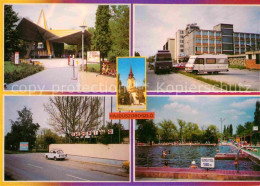 Delcampe - Hajdúszoboszló  Camping Restaurant Hotel Schwimmbad - Ungarn