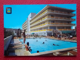 Delcampe - POSTAL POST CARD PEÑÍSCOLA CASTELLÓN HOTEL PAPA LUNA PISCINA PISCINE SWIMMING POOL SPAIN ESPAGNE COMUNIDAD VALENCIANA... - Castellón