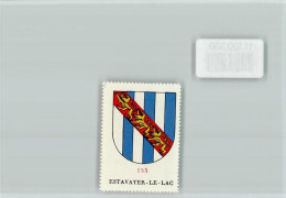 Delcampe - 1470 Estavayer-le-Lac - Vignette Wappen Kaffee Hag Ca 1920-1940 - 11100330 - Estavayer