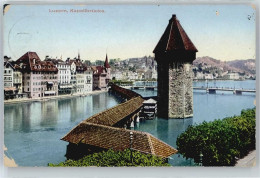 Delcampe - 6000 Luzern Lucerne - Kapellbrücke, Wasserturm AKU2 - 50522363 - Luzern