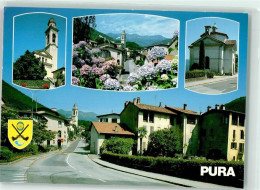 Delcampe - 6984 Pura - Kirche Wappen - 39492794 - Pura