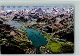 Delcampe - 3600 Thun - Brienzener- U. Thunersee U. Die Alpen - 10160311 - Thun