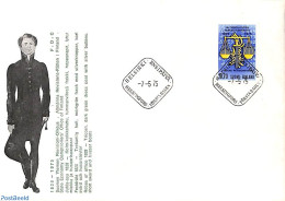 Delcampe - Finland 1975 Revision Court 1v, First Day Cover, Science - Various - Weights & Measures - Justice - Briefe U. Dokumente