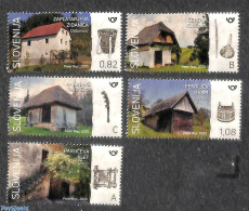Delcampe - Slovenia 2020 Wine Cellars 5v, Mint NH, Nature - Wine & Winery - Wein & Alkohol