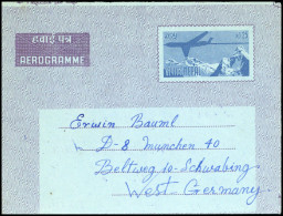 Delcampe - 1968, Nepal, LF (227), Brief - Népal