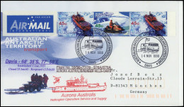 Delcampe - 1998, Expeditionen,Antarktis,, A. A. 115-16, Brief - Non Classés