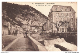 Delcampe - AUUP10-0855-39 - MOREZ - Quai Lamy Et Hôtel De La Poste - Morez