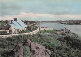 Delcampe - 22 ILE DE BREHAT LES CHAUMIERES ET LA CROIX DE MAUDEZ - Ile De Bréhat