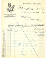 Delcampe - Facture / Rechnung - Teinture Mécanique De Unden & Cie, Luxembourg 07/1930 - Luxemburg