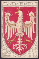 Delcampe - CPA Pologne Polska Polen Circulée Héraldisme Blason Voir Scan Du Dos - Polen
