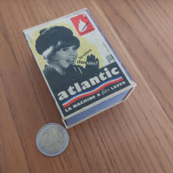 Delcampe - Ancienne Boîte D'allumettes En Bois SEITA GITANES T (type 102) Ariane "atlantic LA MACHINE A Bien LAVER" - Boites D'allumettes