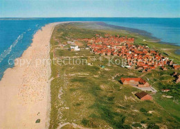 Delcampe - Juist Nordseebad Fliegeraufnahme Mit Strand - Juist